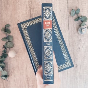 Vintage Book - Leather Book - Lord Jim by Joseph Conrad (1920 Edition) - Classic Books