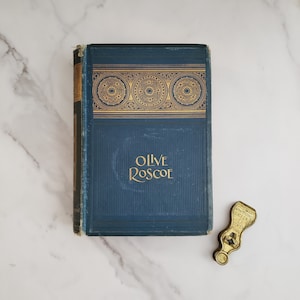 Very Scarce Decorative Book - Olive Roscoe by Evelynn Everett-Green (Victorian) - Gilded Book