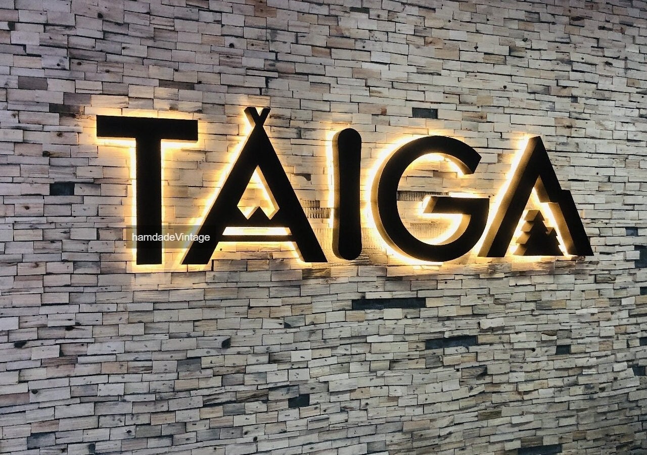 Custom Backlit Sign Custom Backlit Logo Sign Illuminated - Etsy Australia