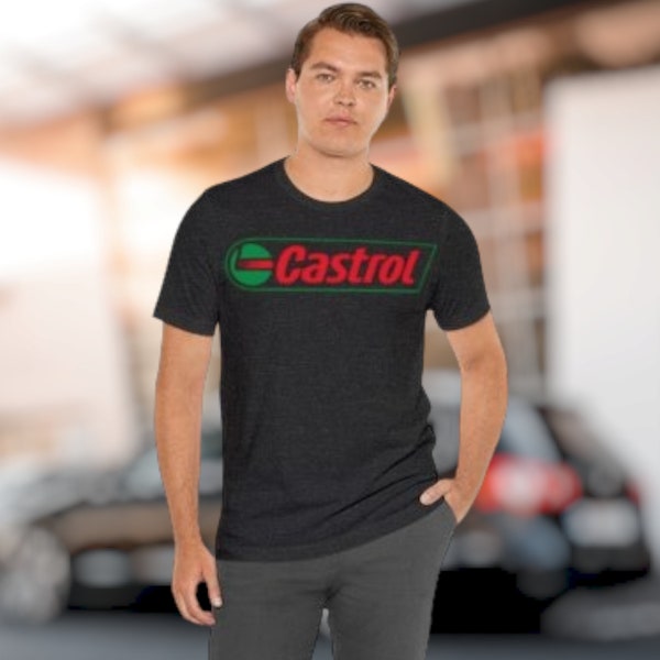 Castrol Motor Oil Tee Unisex Baumwoll-T-Shirt - Leicht und bequem