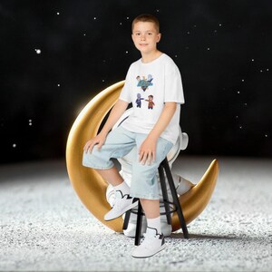 Camiseta infantil Cramp Twins, camiseta con estampado de dibujos animados, camiseta gráfica para niños, camiseta divertida con programa de televisión, camiseta de algodón para niños