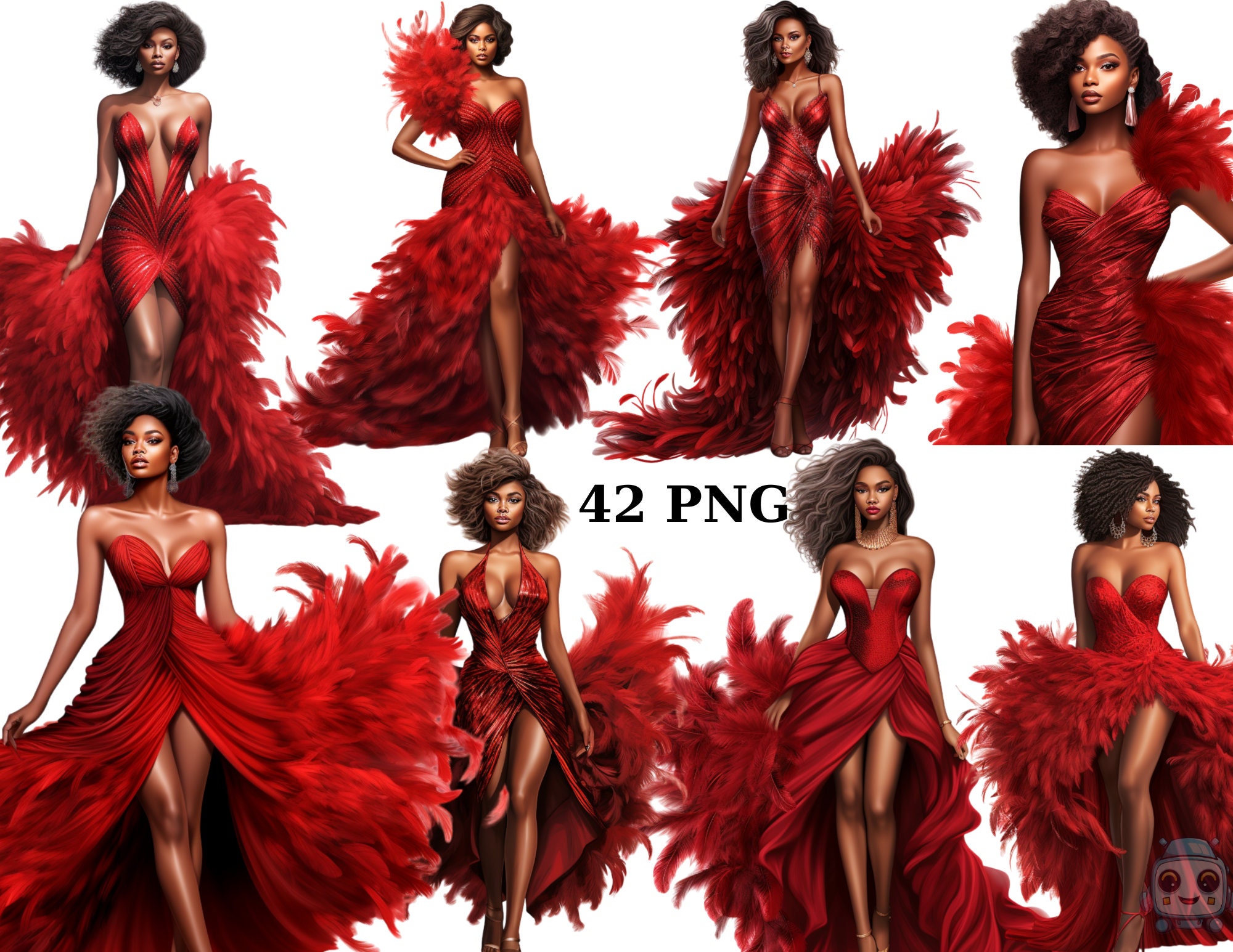 Red black dress - Etsy 日本