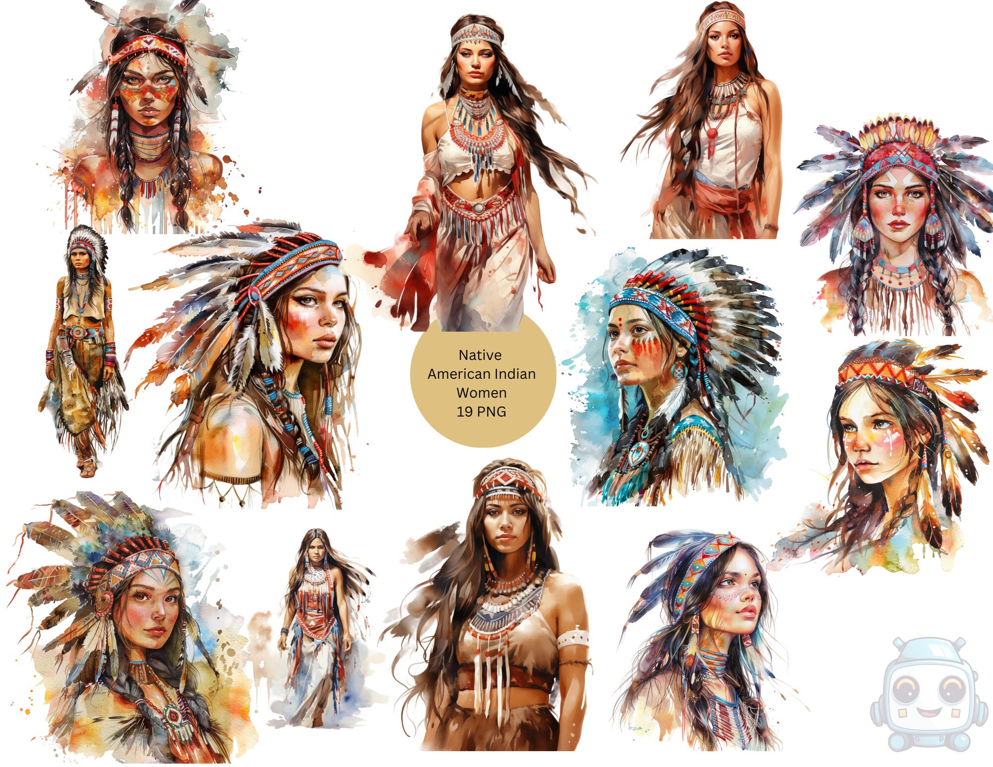 Native american indian postcard - Etsy 日本