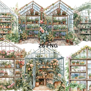 26 Estufas Aquarela Clipart, PNG imagens individuais em fundo transparente, sublimação