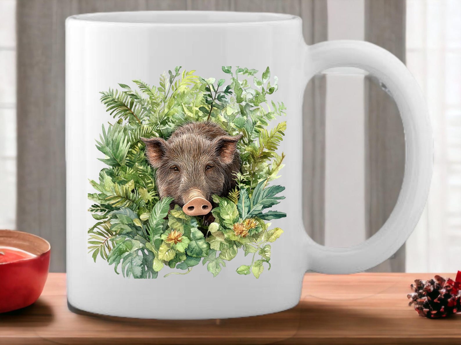 Wild Boar Forest Nest Clipart Collection - 21 PNG Illustrations of ...