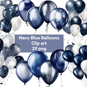 Blaue Luftballons , transparenter Hintergrund, hohe Qualität, Clipart, 12x12, kommerzielle Nutzung