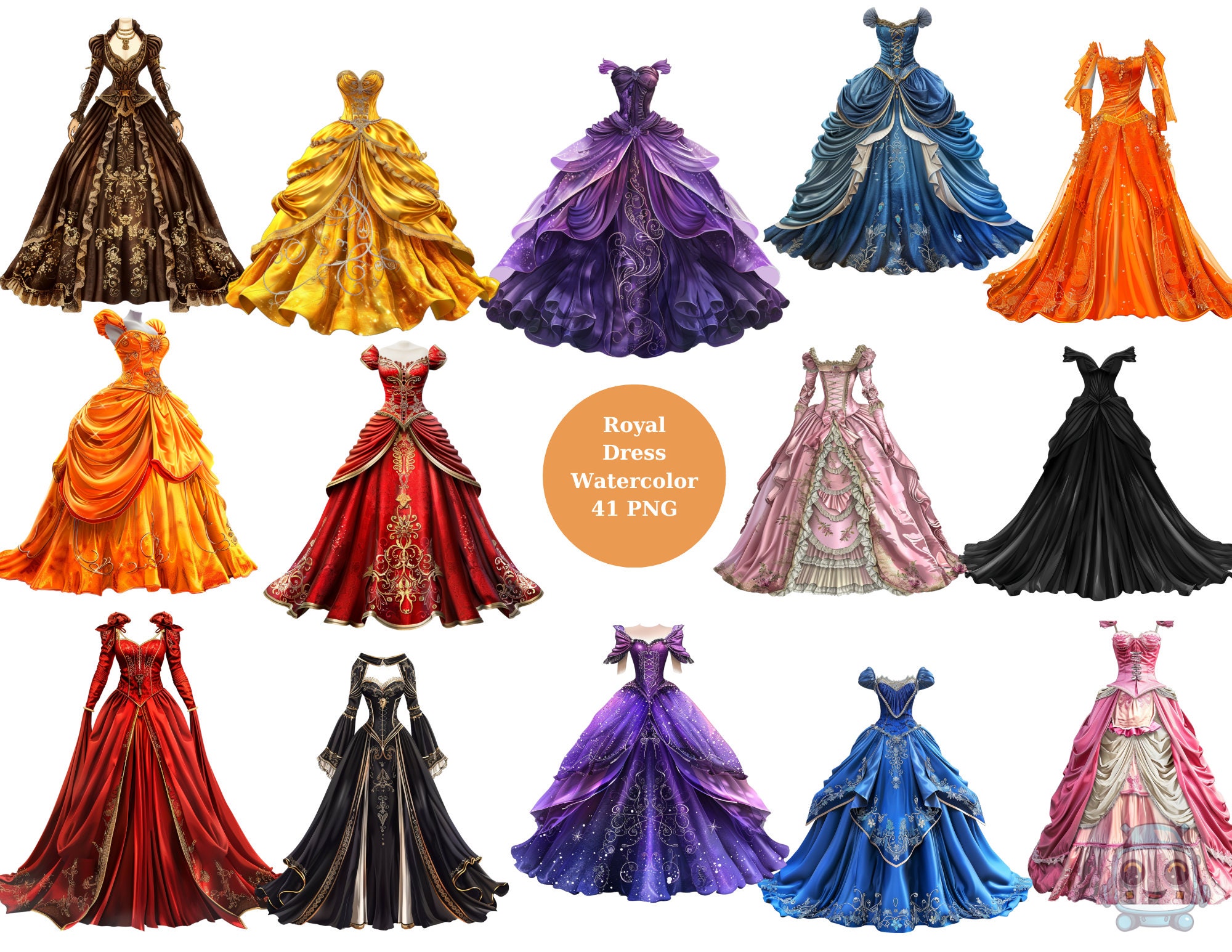 open lace back dress Princess Dress- Blue Princess Wedding Dresses and Dress Up for Toddlers 5