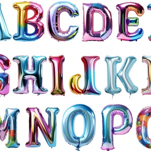 Alphabet feuille coloré, fond transparent, haute qualité, clipart, 12x12, utilisation commerciale
