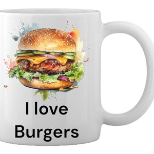 Aquarell Burger Clipart, 27 saftige PNG-Bilder, hohe Qualität, transparenter Hintergrund, 12x12, kommerzielle Nutzung Bild 5