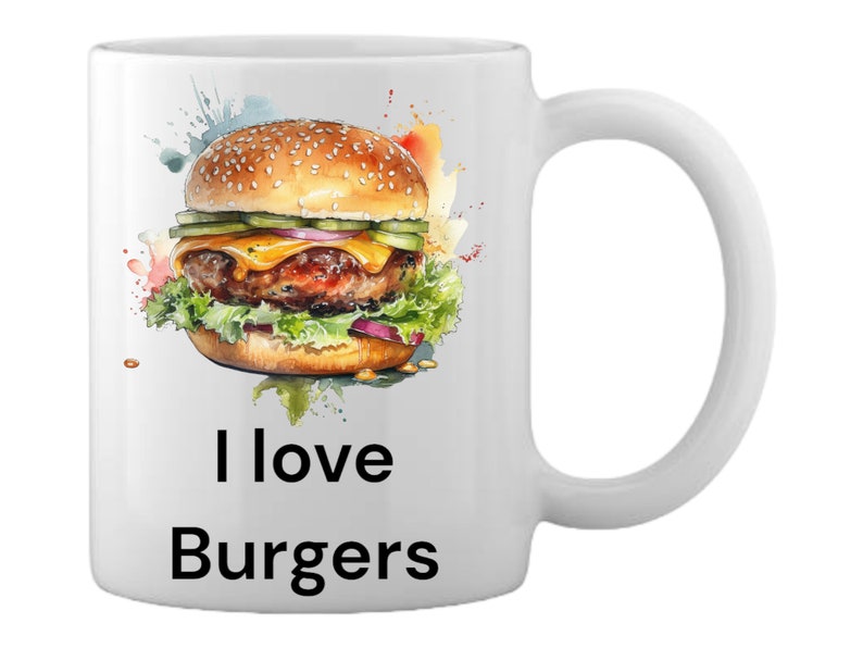 Aquarell Burger Clipart, 27 saftige PNG-Bilder, hohe Qualität, transparenter Hintergrund, 12x12, kommerzielle Nutzung Bild 5