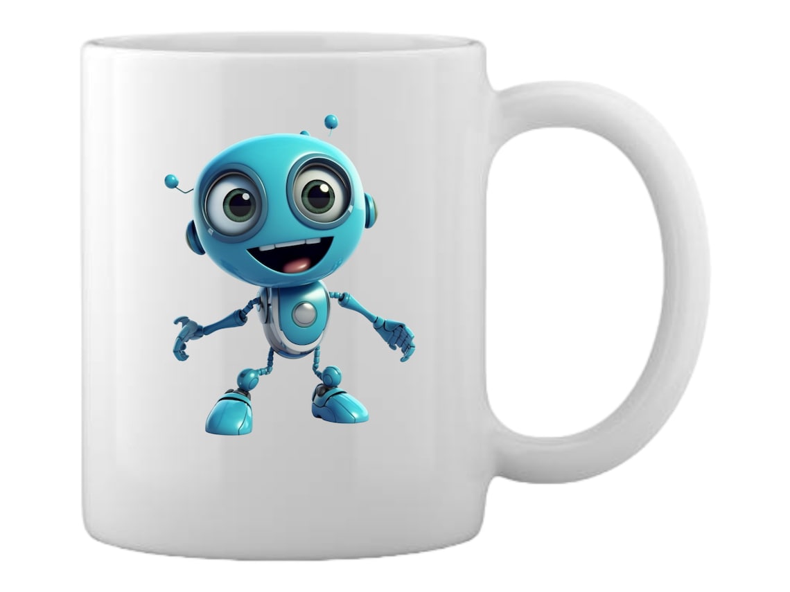 Robot Examples Animation Animated Robots Clipart, PNG Images, Instant Download Scrapbook, Junk ...