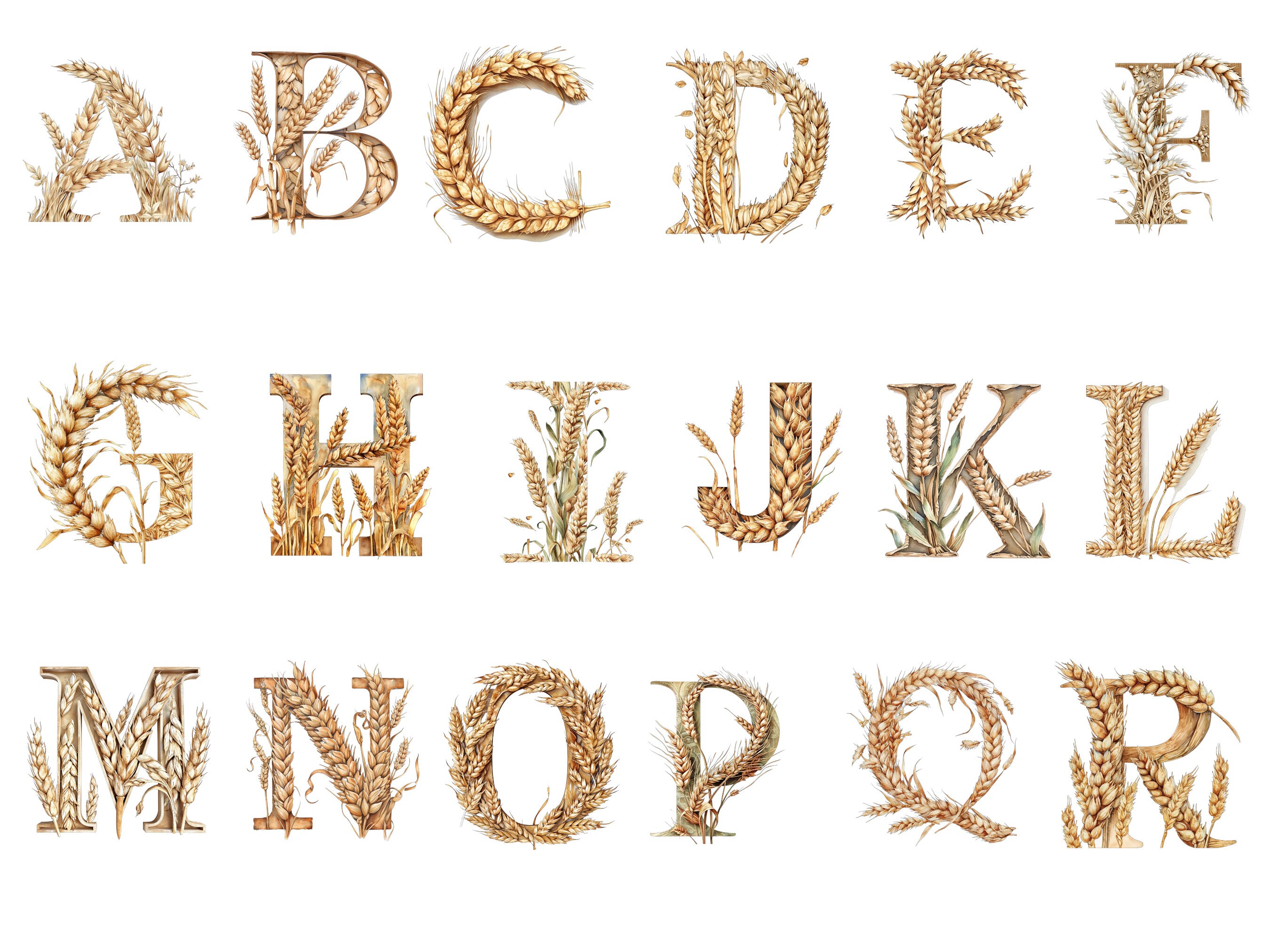 YB: Golden Monogrammed Letters, Executive Personalized