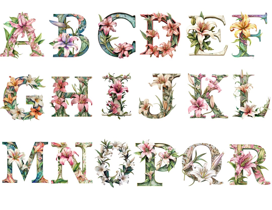FLEURS et ALPHABETS FLEURIS | eclipse plus ＋ shop