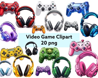 Video game clipart,  transparent background, high quality, clipart, 12x12, commercial use