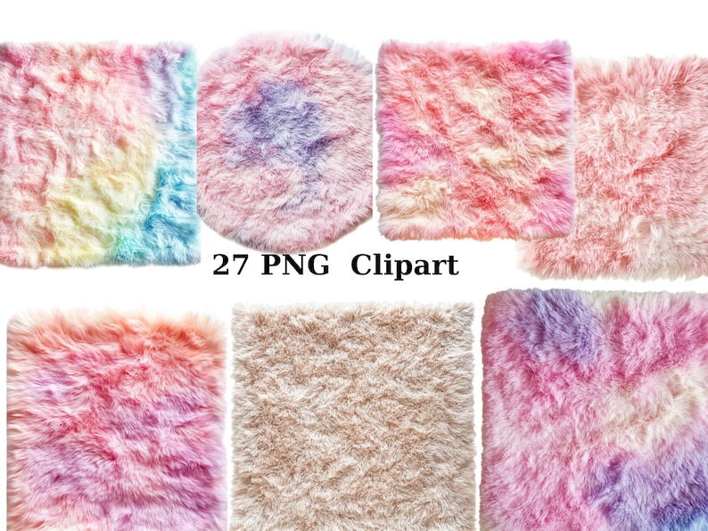 27 Fluffy Carpets Clipart, PNG Individual Images on Transparent ...