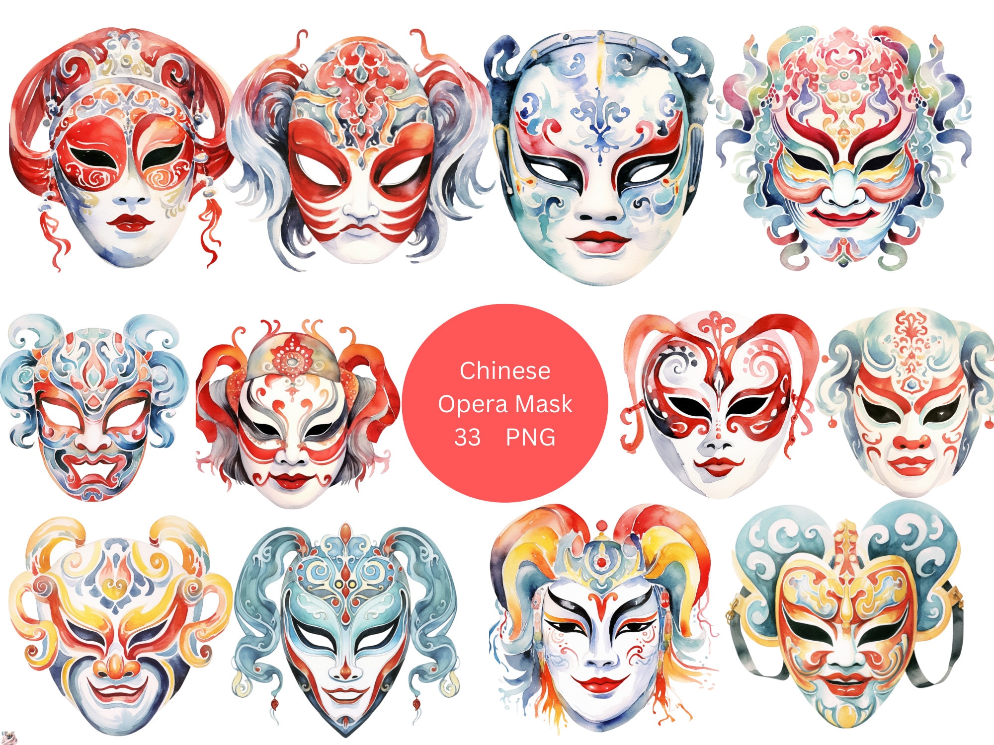 Chinese Opera Masks