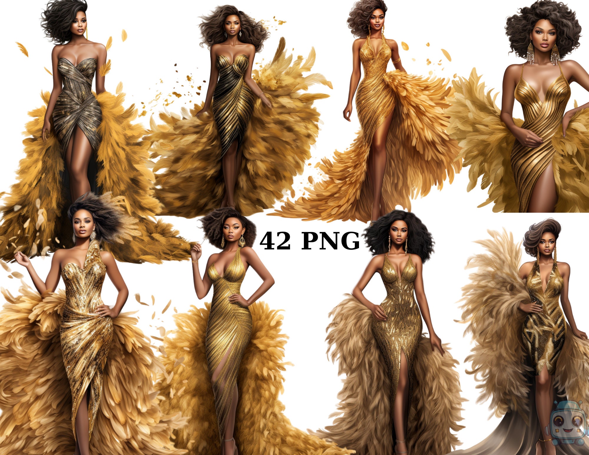 Gold Feathers Dress - Etsy Gold Feathers Dress - Etsy