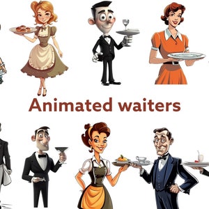 Garçons animados Clipart PNG arquivos digitais em um fundo transparente, álbum de recortes, convites, uso comercial, download instantâneo