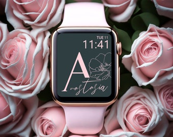 Fond d'écran Apple Watch personnalisé, fond d'écran Apple Watch, fond d'écran fleur Apple Watch, fond d'écran Apple Watch personnalisé, fond d'écran Apple personnalisé