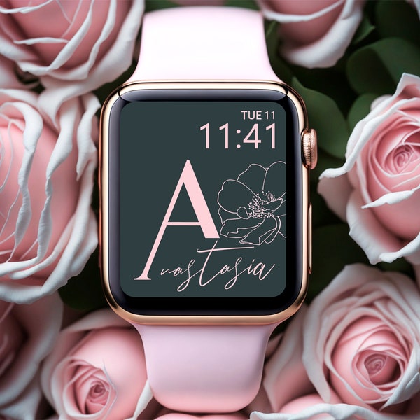 Personalized Apple Watch Wallpaper,Apple Watch Wallpaper, Flower Apple Watch Background,Custom Apple Watch Wallpaper,Custom Apple Wallpaper