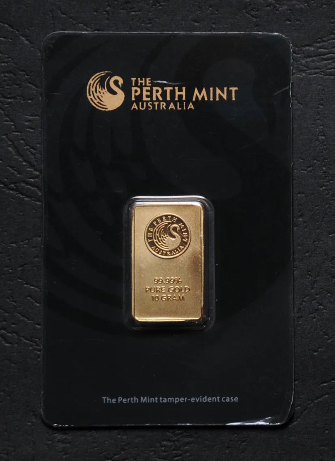 The Perth Mint 10g Gold Bar the Perth Mint Bar in Assay Card Etsy