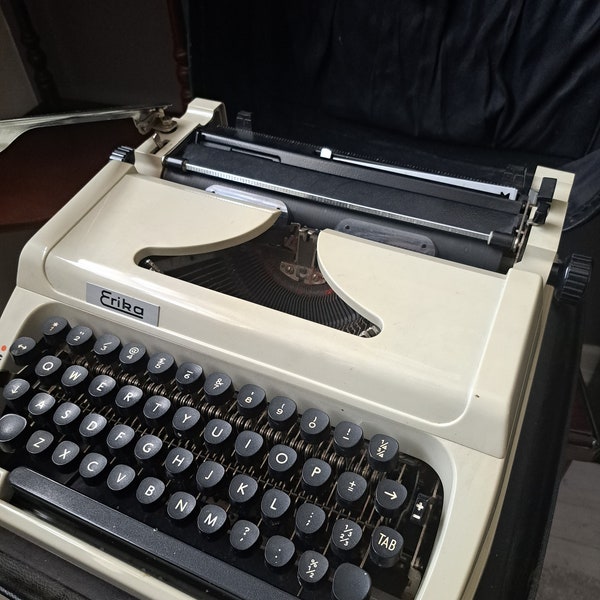Vintage 1980s Erika Typewriter portable decor office