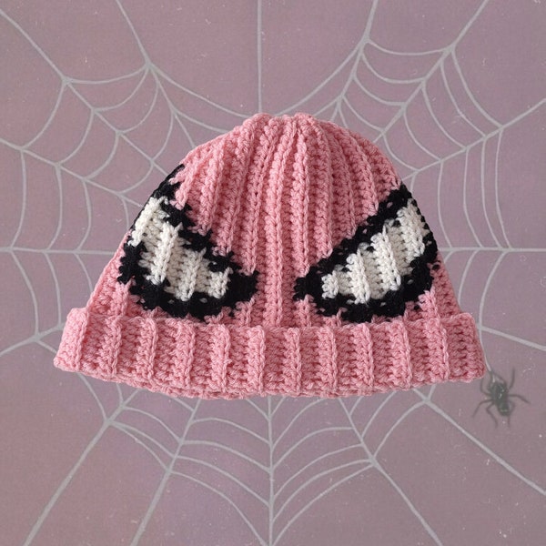 Bonnet spiderman crochet