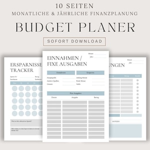 Budget planner template financial planner monthly annually, household book pdf, tables for entering income and expenses, money saving plan