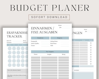 Budget planner template financial planner monthly annually, household book pdf, tables for entering income and expenses, money saving plan