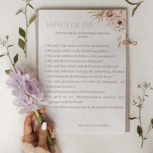 Hen Party Game, Boho Theme Stag Game, Bridal Party Task, Bachelor Party Women Task, Instant Download