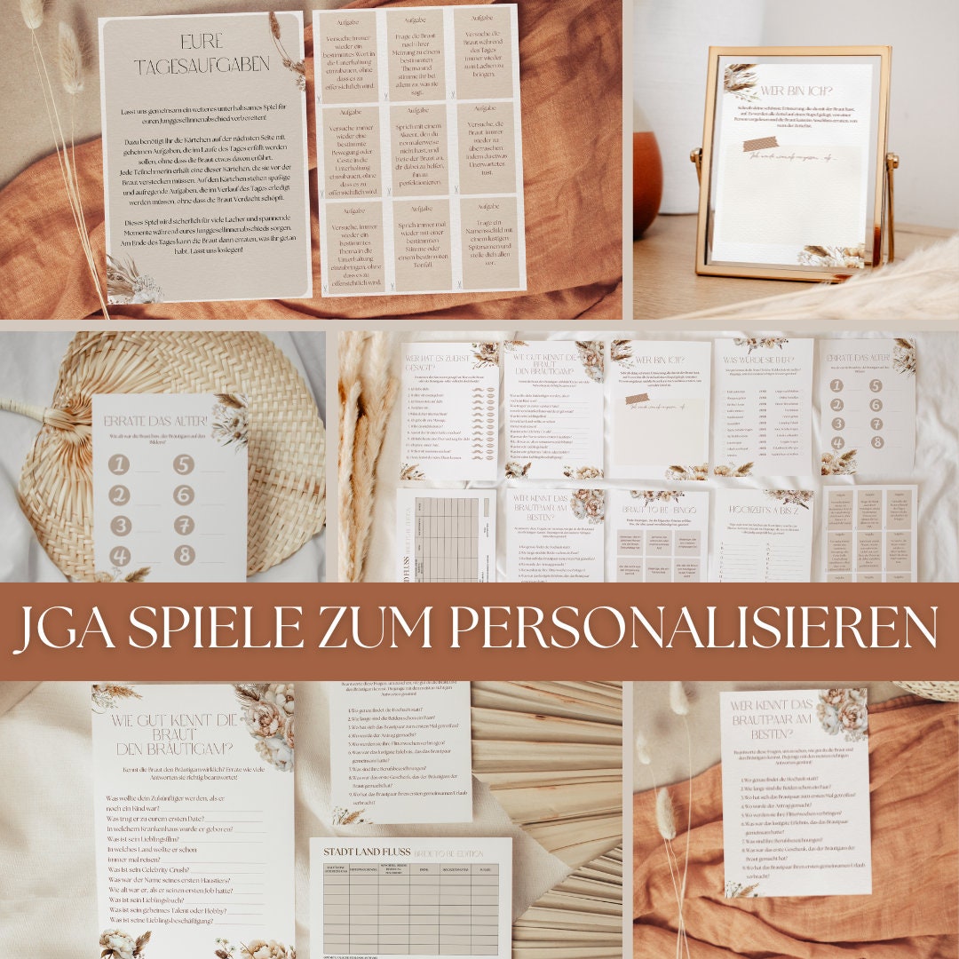 Brautparty-Spiele - 48 Rubbelkarten 'Who Has The Bride' • Lustiger Junggesellinnenabschied