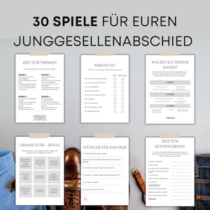 Bachelor Party Games, 30 JGA Games Set, Bachelor Party Men Tasks, JGA Men Ideas, Download Instantly