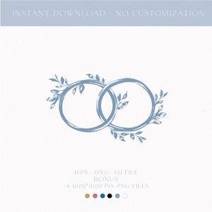 Wedding Monogram Digital Download, Vintage Wedding Crest, Monogram Svg, Bespoke Wedding Logo Design, Hand Drawn, Sketched Template, Svg File