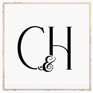 Hc Monogram - Etsy