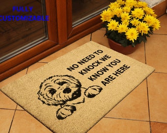 Yorkie Doormat, Birthday Gift, Custom Dog Doormat, Dog Door Mat, Dog Doormat, Housewarming Gift, Yorkie Gift, funny doormat
