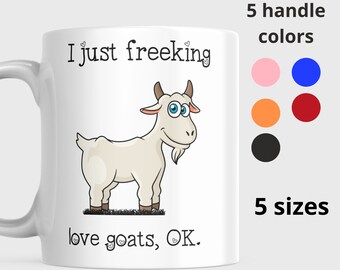 goat coffee mug, Goat, goat cup, Coffee Mug, Mug, goat mug, Goat gift, goat gifts, goat lover gift, Christmas gift