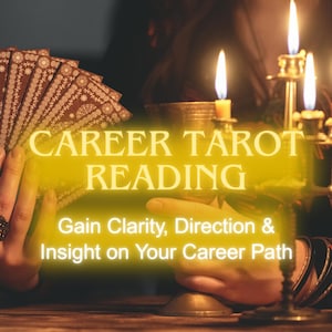 Future Career Advice, Same Hour Tarot Reading, Career Tarot Reading, Psychic Medium Career, Guidance and Predictions, Future Job Reading