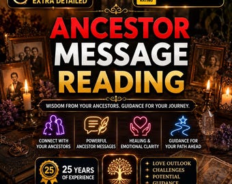 Ancestor Message Reading: Channeled Guidance & Spirit Communication