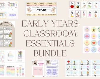 Early Years Classroom Essentials Bundle