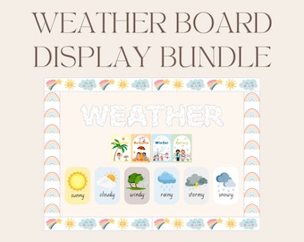 Weather Board Classroom Display Bundle