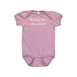 The Gang Gets a New Member Baby Bodysuit
