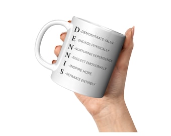 D.E.N.N.I.S System White Mug