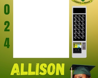 Editable Graduation vending machine.