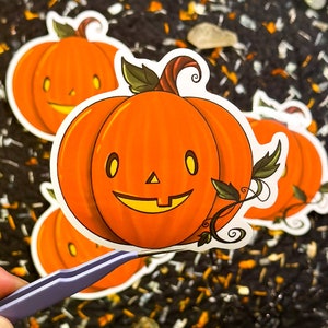 Jack-O&#39;-Lantern Sticker