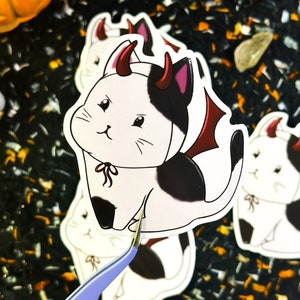 Devil Kitty Sticker
