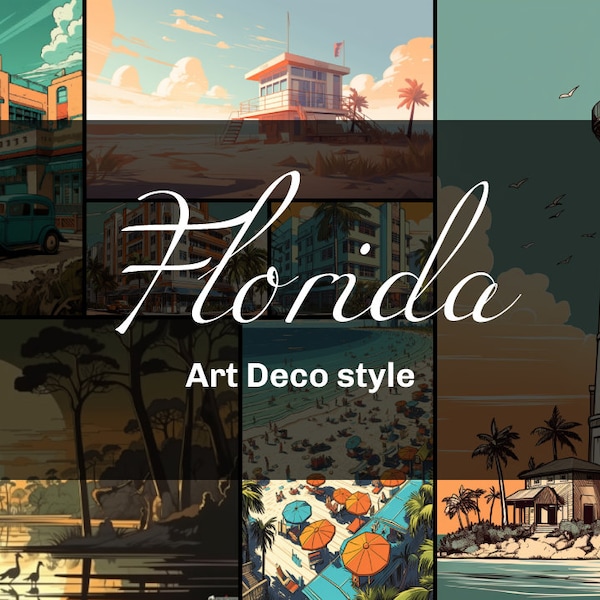 Florida Art Deco style