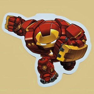 Iron man waterproof vinyl sticker, clearance sale!!!