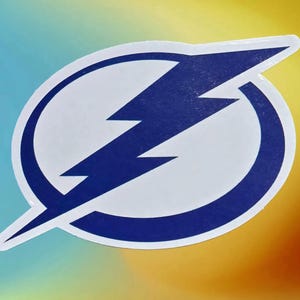 Tampa Bay Lightning hockey waterproof vinyl sticker, clearance sale!!!