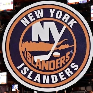 New York Islander hockey team, waterproof vinyl sticker, clearance sale!!!