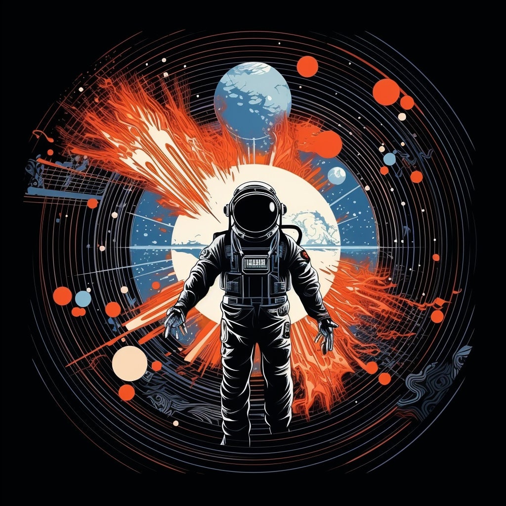 Paquete de diseños de camisetas espaciales: 480 archivos PNG y SVG ...
